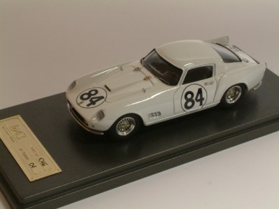 Ferrari 250 GT TDF #84 12 Heures De Reims 1958 Mairesse –Beurlys 0969GT - Standard Built 1:43